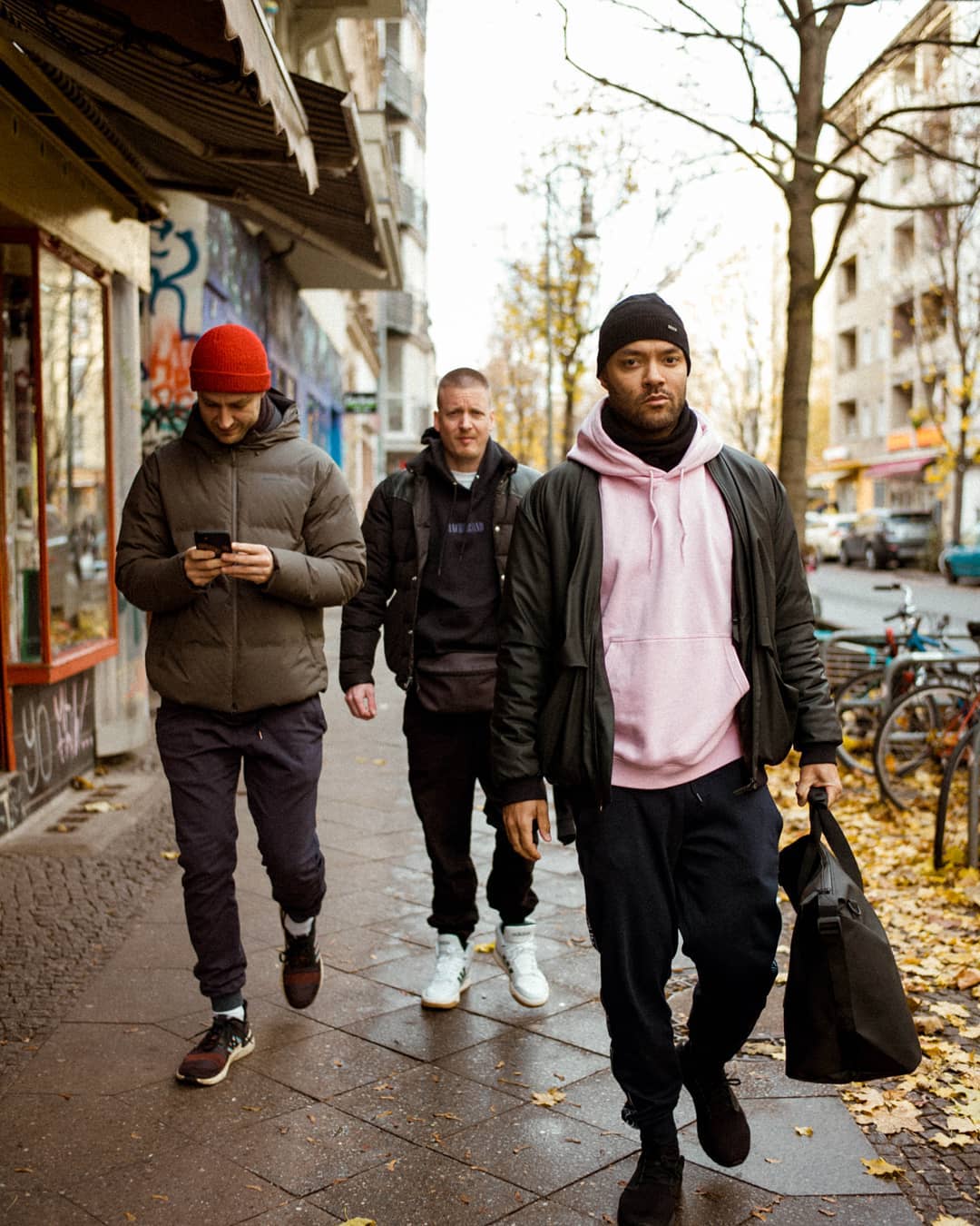 K.I.Z [Tarek Ebéné, Maxim Drüner, Nico Seyfrid] ist eine deutsche Hip-Hop-Formation aus Berlin